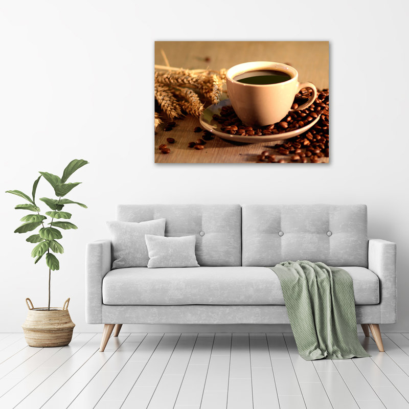 Aromatic Coffee - Wrapped Canvas Print