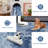 Area Rugs Washable Area Rug for Living Room Bedroom Dining Room Neutral Modern Abstract Carpet Non-Slip Floor Rug-199964118-199964137