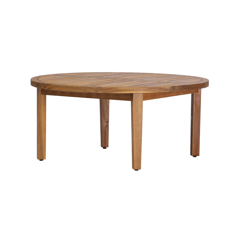 Table basse d'extérieur en bois d'acacia Rovik