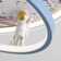Flush Mount Lighting LED Modernes Design Mond Astronaut Deckenleuchte Dimmbar Mit Fernbedienung