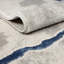 Abani Skelton Collection ATL200C Contemporary Web Grey Blue Area Rug-1962281061