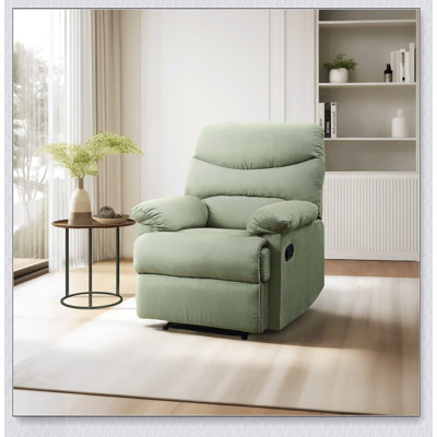 Fauteuil inclinable en microfibre Arcadia
