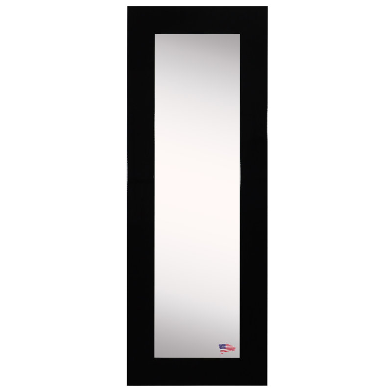 Neilsen Wood Mirror, White, 59.5" H x 20.5" W