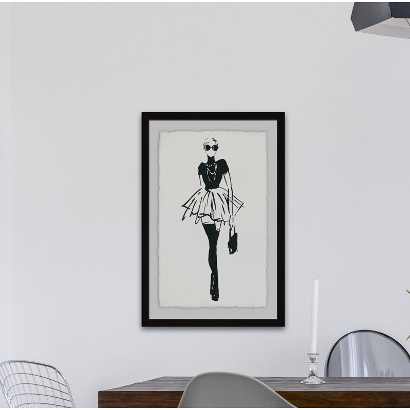 Strut 1 Piece Single Picture Frame Painting, 91cm H x 61cm W x 3.81cm D