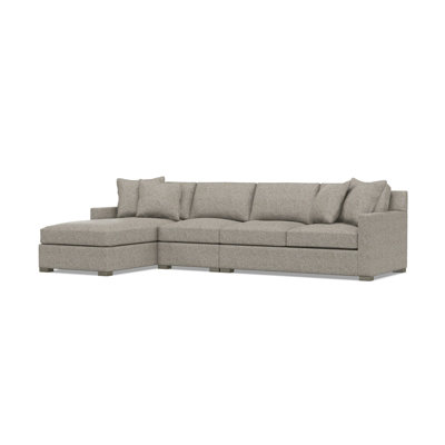 Kelsey Fabric 3 Pc Sectional