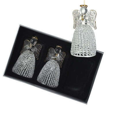 Glass Hanging Figurine Ornament