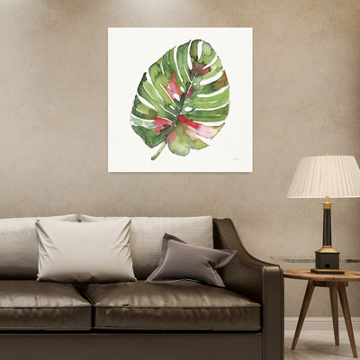 Tropical Palm Springs I With Cream Green Art