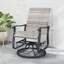 Ensemble de 2 fauteuils oscillants d'extérieur Outsunny