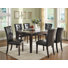 Petrosky Faux Marble Top Four Leg Dining Set
