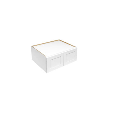 Brilliant White Standard Wall Cabinet Ready-to-Assemble