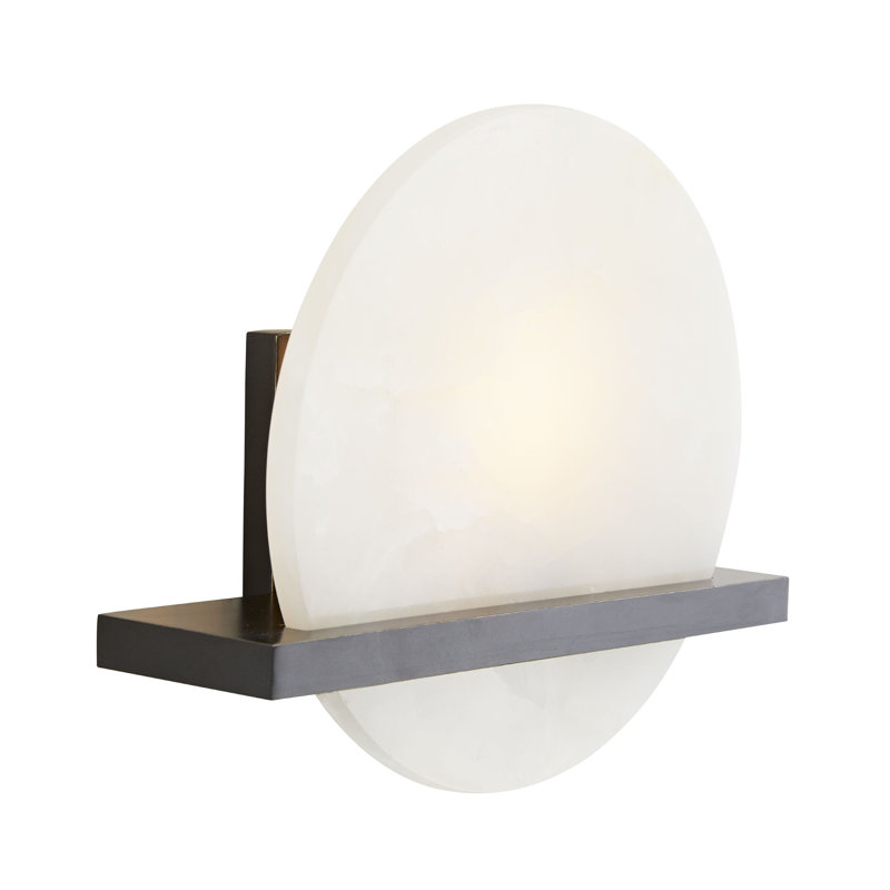Savion 1 - Light Flush Mounted Sconce, Black