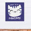 Art de toile de pawsome né pour be Tig-112185737-112185712