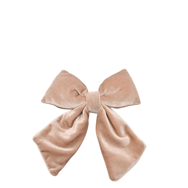 14cm Solid Colour Novelty & Humour Bow, Beige