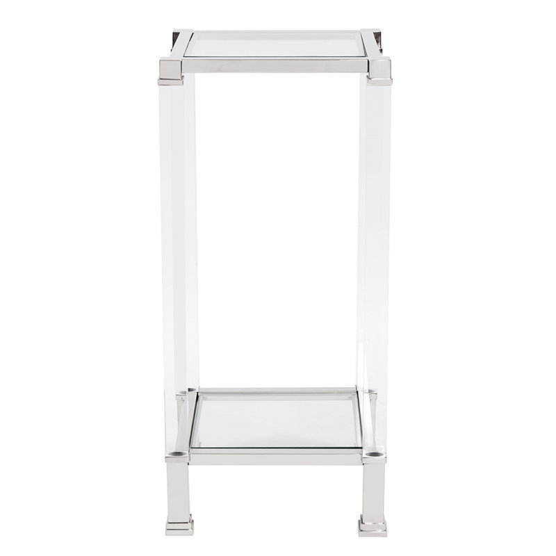Willingham Glass Top End Table