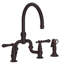Chesterfield Kitchen Bridge Faucet with Side Spray-1126714304-1148942503