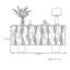 Buffet haut de gamme de style artistique