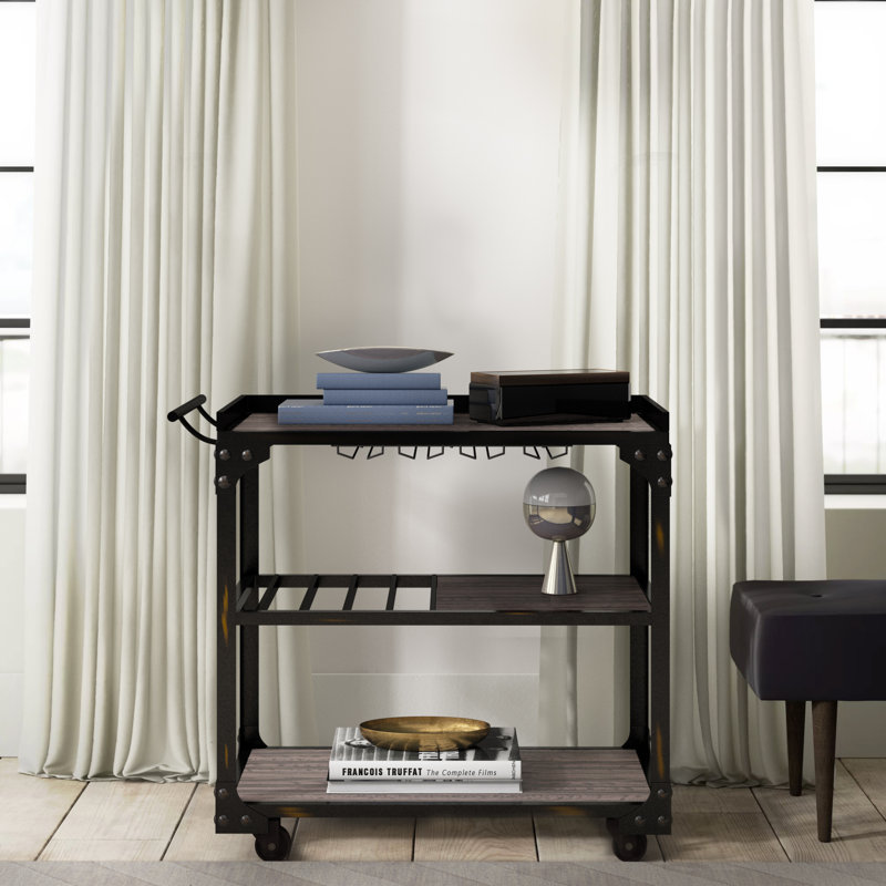 Jaweriya Metal Bar Cart