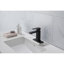 Robinet de lavabo de salle de bain à poignée simple avec drain escamotable (avec trop-plein)-117992924