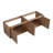 60'' Double Floating Bathroom Vanity  Bases With 4 Doors