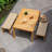 Seras Teak Outdoor Bench