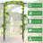 7Ft Garden Arch- Durable Outdoor Trellis For Climbing Roses, Wisteria, Ivy, Wedding/Pathway Decor
