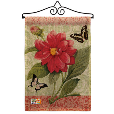 Double Sided 18.5'' H x 13'' W Polyester Garden Flag