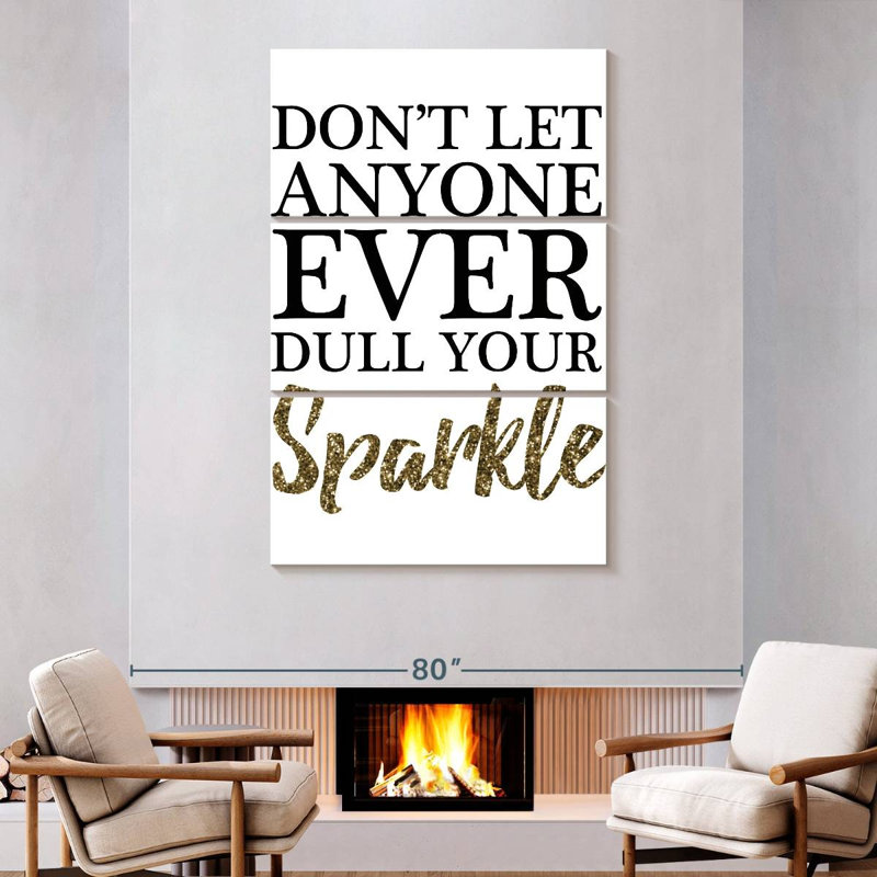 Tergel Your Sparkle, 74" H x 48" W