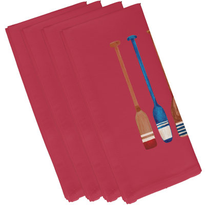 Aksel Polyester Nautical Square Napkin