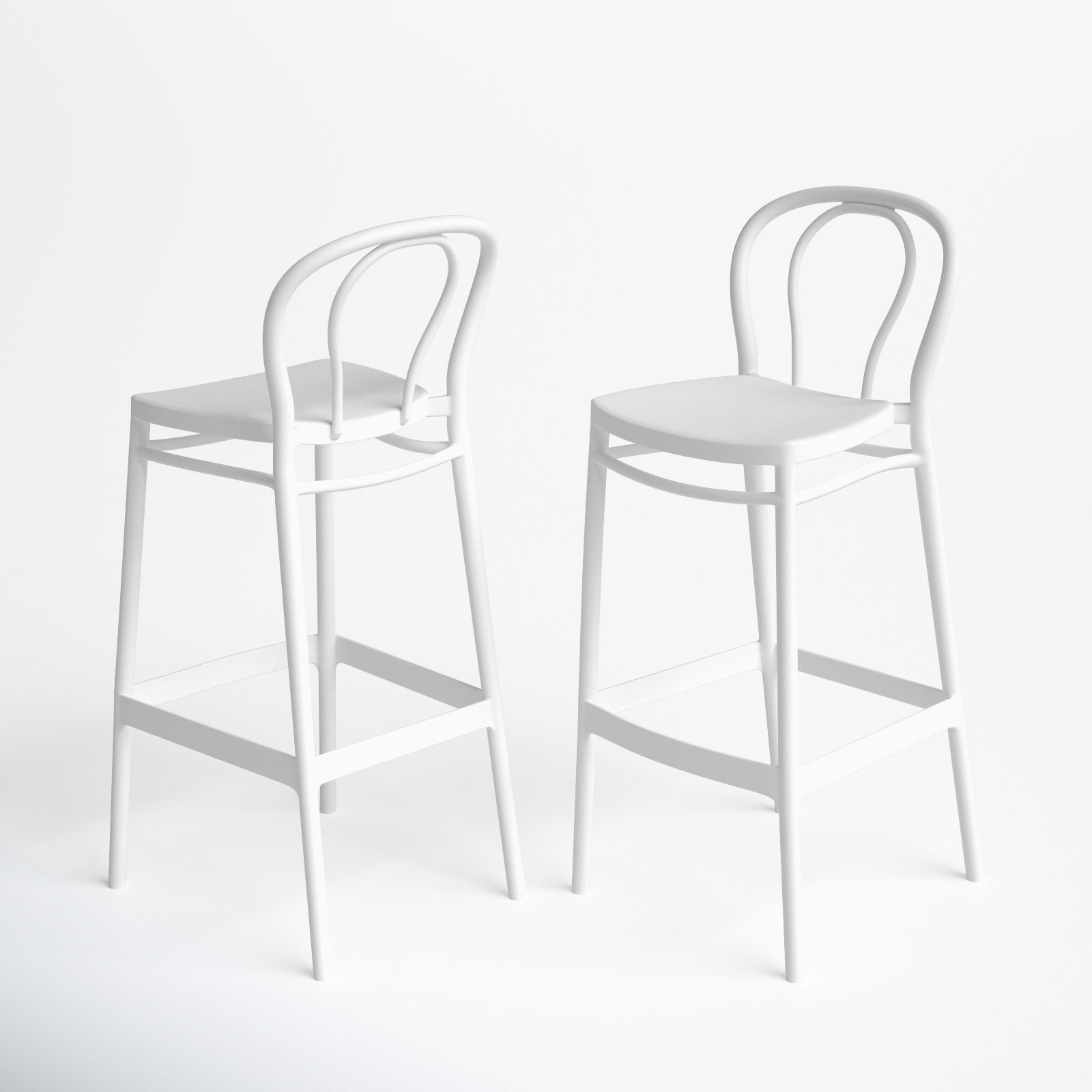 Farrah Patio Bar Stool, Olive Green, Bar Stool (29.5" Seat Height)