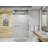 Eclipse 48 in. W x 74 in. H Bypass Sliding Frameless Shower Door in Matte Black with 3/8 in. (10mm) Thick Clear Glass-50217782