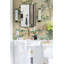Armoire à pharmacie encastrée avec miroir et tablettes réglables Haslem-554592657-568758072