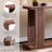 63" Modern Entryway Console Table With Curved Edge & Distinctive Style-647755637