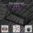 Purple Leaf 12' X 14' Hardtop Gazebo Outdoor Double Roof Gazebo White Aluminum Frame Pavilion With Curtain And Netting For Patio, Garden And Backyard, Grey-118689214
