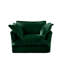 Fauteuil confortable recouvert de plusieurs coussins moelleux et assise profonde-1774123463