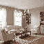 Lustre 8 lumières Savon House Stonecrest en noir mat-622986269