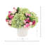 Floral Centerpiece with Hydrangeas and Ranunculus