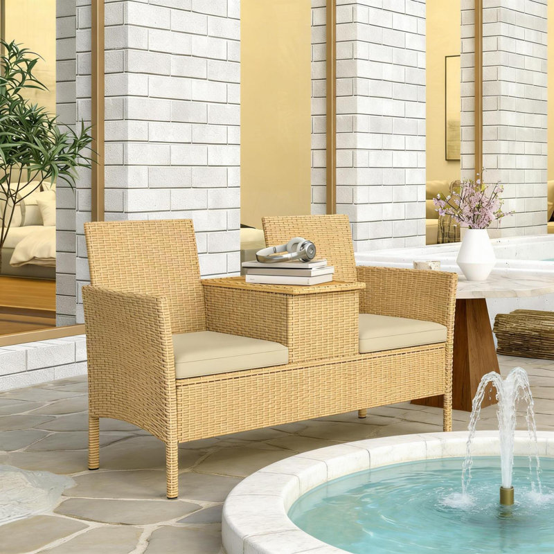 Patio Loveseat,Outdoor Patio Sofa