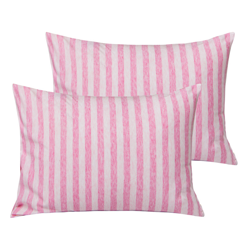 Toddler Pillowcase - Jersey Cotton Crib Size, Pink