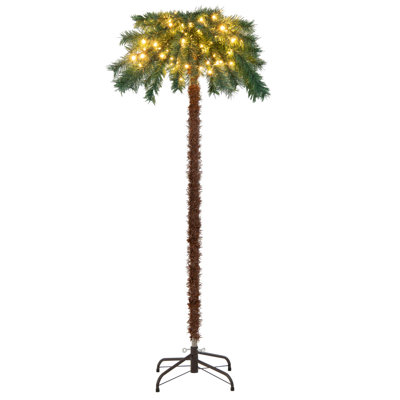 4.92' H Lighted Artificial Fir Christmas Tree