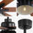 66'' Ceiling Fan with Light Kit