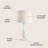 Marlee 28" Glass/Metal LED Table Lamp-1605651285