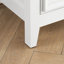 Commode de rangement 6 tiroirs blanc
