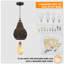 Hyndman 1 - Light Black Single Pendant