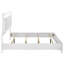 Lit à panneau tapissier Ibala Led-517264303