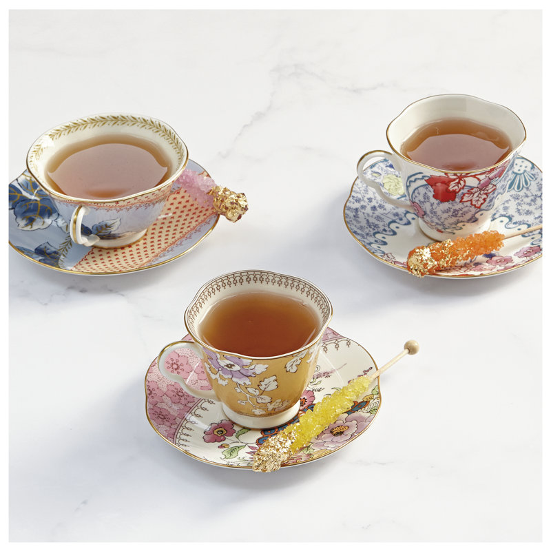 Butterfly Bloom Handmade Bone China Teacup