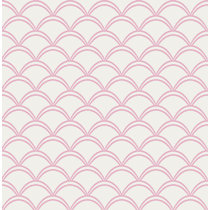 Pink Crosses Fabric, Wallpaper and Home Decor