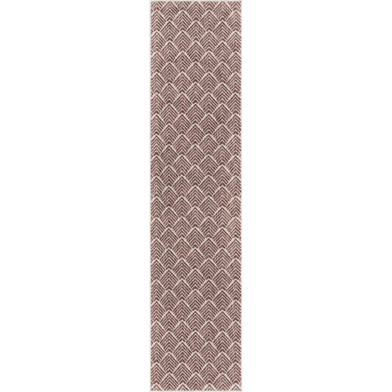 Abstract Indoor Rug, Runner 2' x 8'