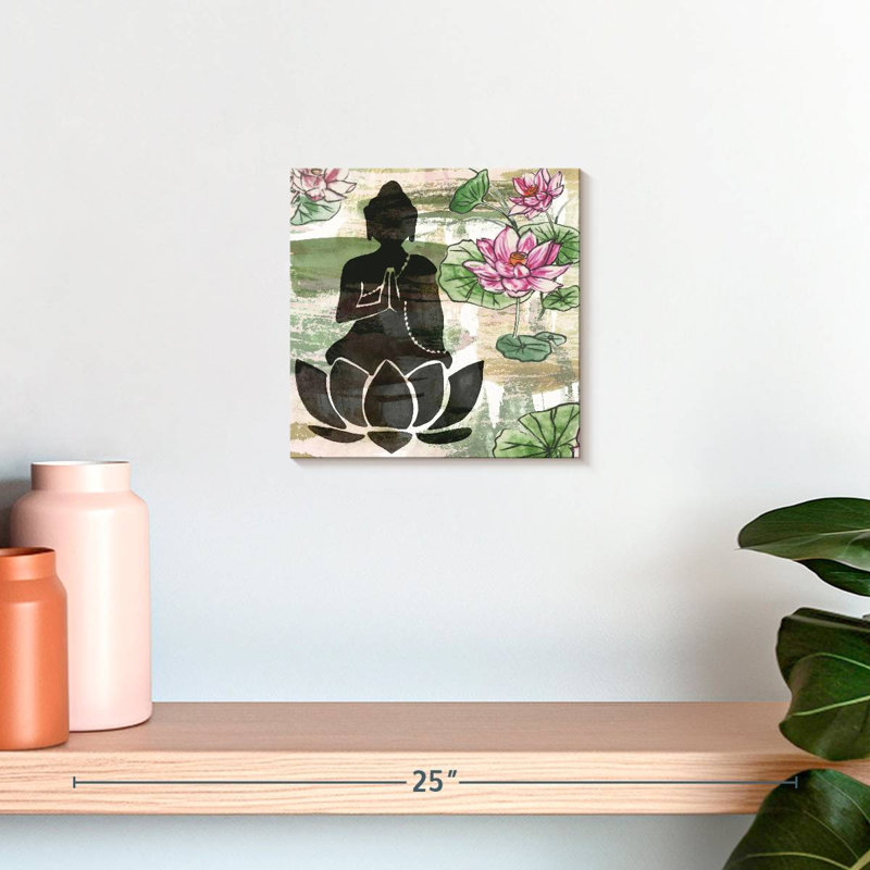 Leisha Path To Enlightenment I, 10" H x 10" W