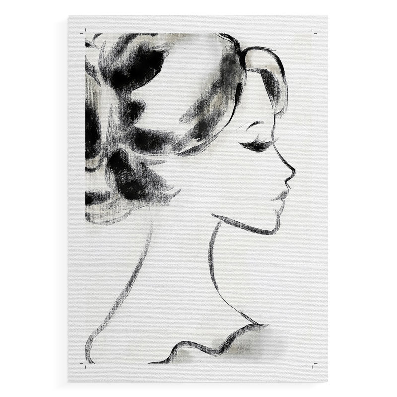 WOMEN Series CLXIV - Impression sur toile seulement - NON CADRE, H 27 po x l 18 po
