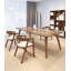 Bureau rectangulaire en bois massif Nordic-684311608